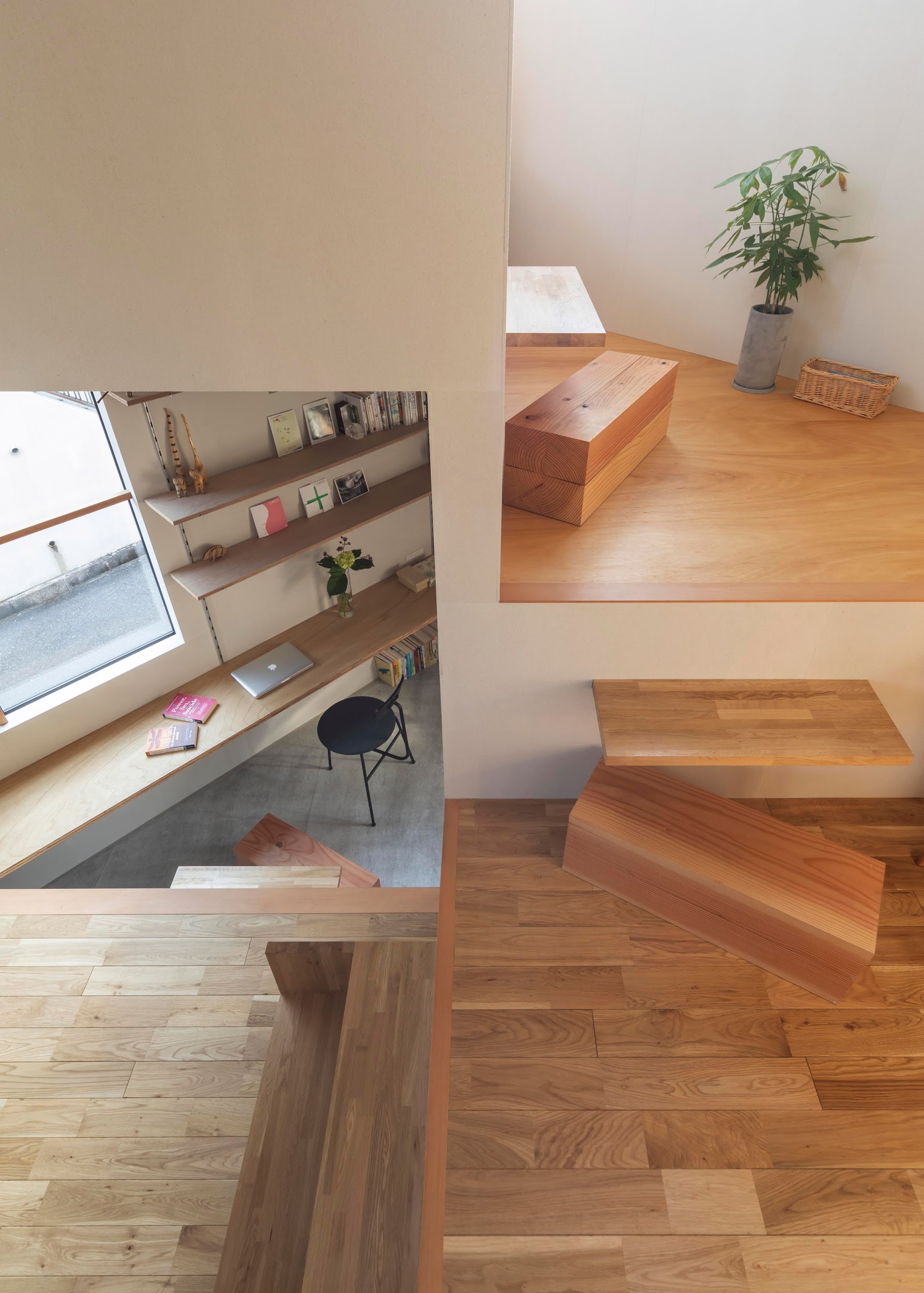 Kỳ lạ ngôi nhà 3 tầng nhưng chứa “16 tầng” như mê cung bên trong - 7