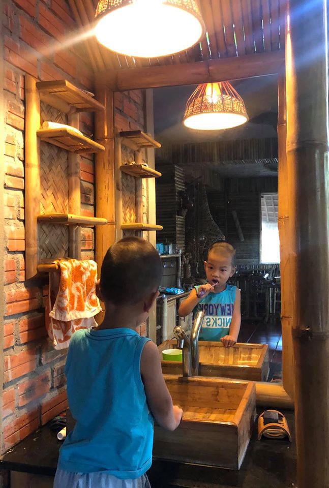 Ngôi nhà độc đáo làm bằng tre và dừa ở Hội An - 8