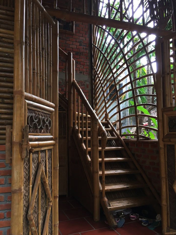 Ngôi nhà độc đáo làm bằng tre và dừa ở Hội An - 3