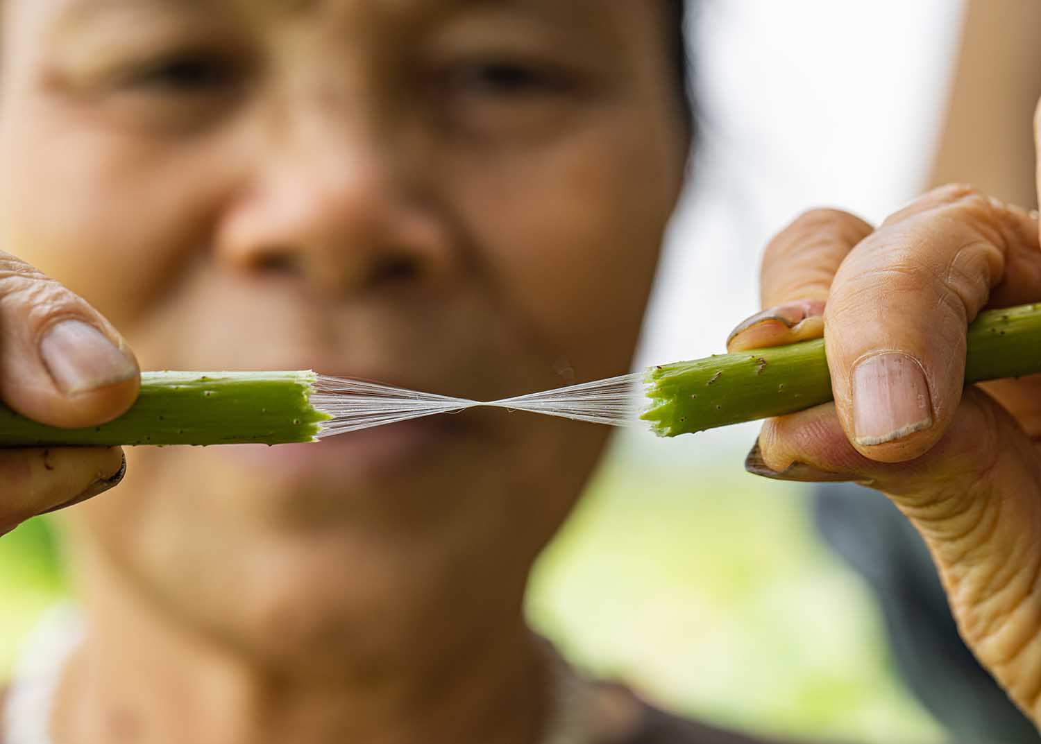 Người phụ nữ khiến sen nhả ra ngọc dệt thành khăn giá 10 triệu đồng/chiếc - 4