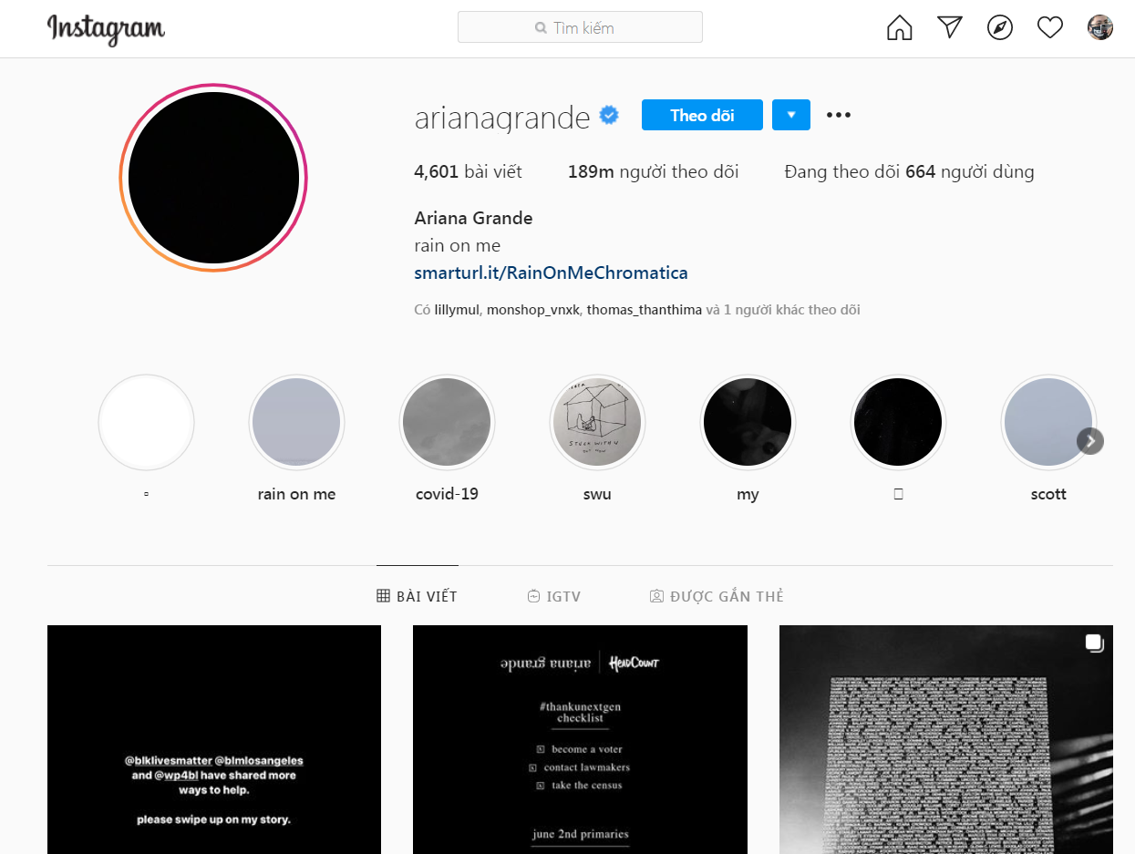 Facebook, Instagram tràn ngập màu đen trong ngày “Blackout Tuesday” - 1