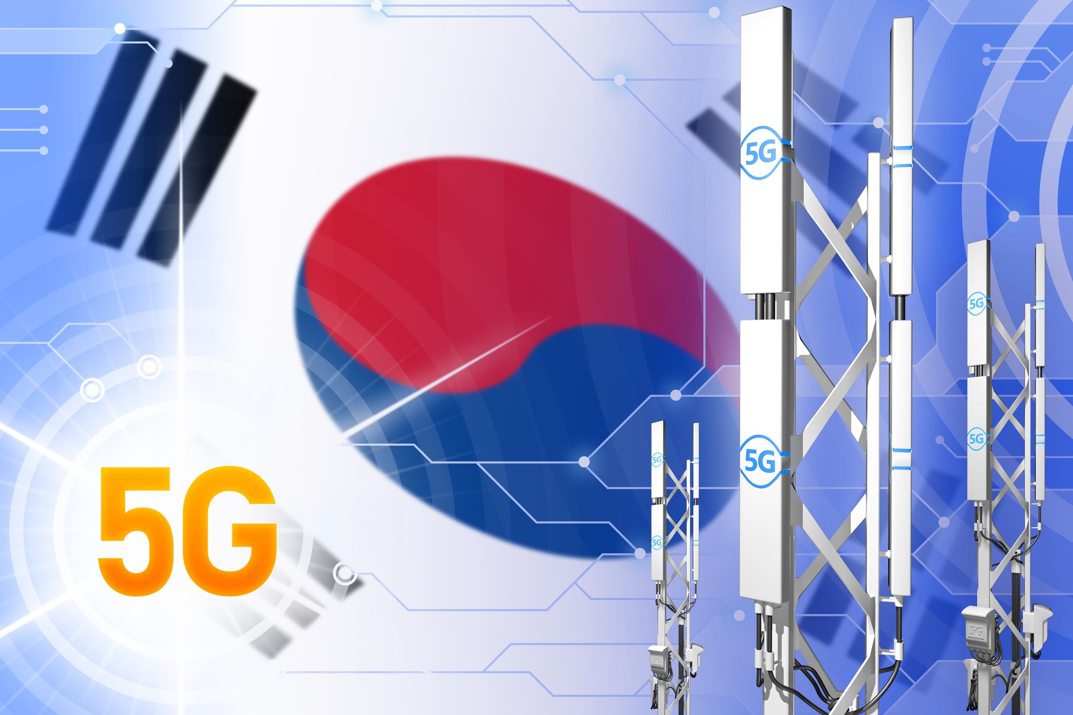 Hàn Quốc sẽ phủ sóng 5G tại 85 thành phố vào giữa năm 2022 - 2