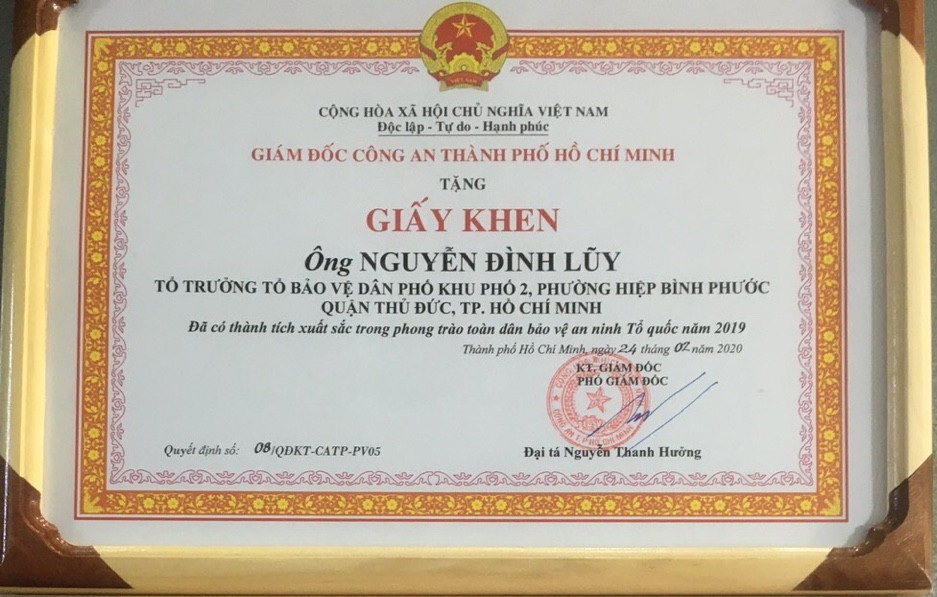 Tổ trưởng Bảo vệ dân phố bắt hơn 1.000 tên tội phạm - 6