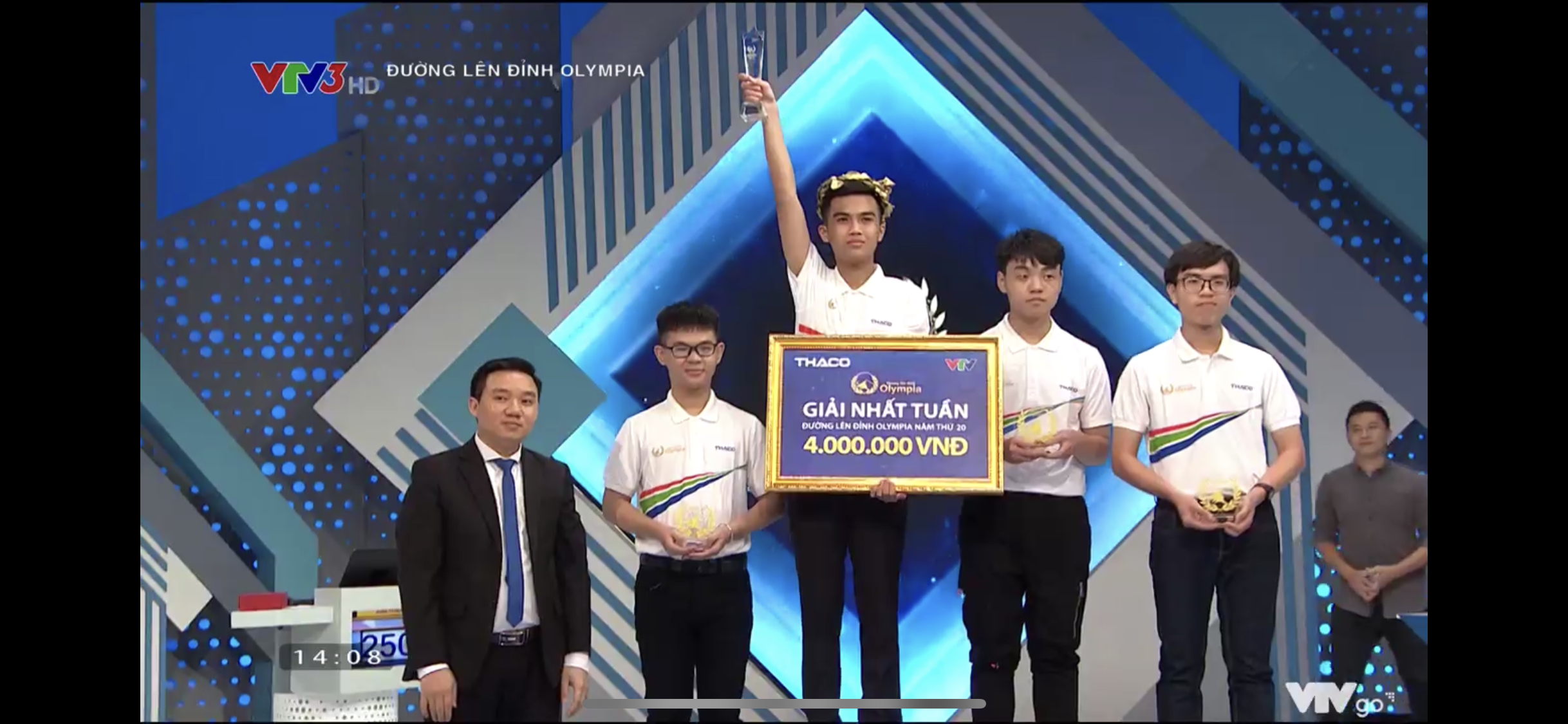 Nam sinh Hà Nội chạm mốc điểm kỷ lục Đường lên đỉnh Olympia - 4