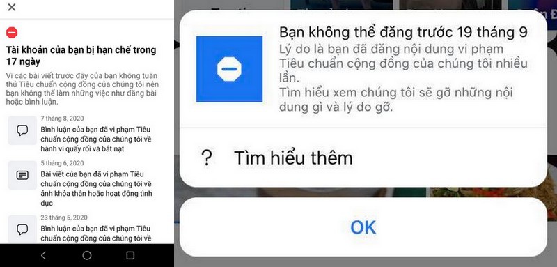 Nhiều người dùng Facebook tại Việt Nam bị khóa tài khoản không rõ lý do - 1
