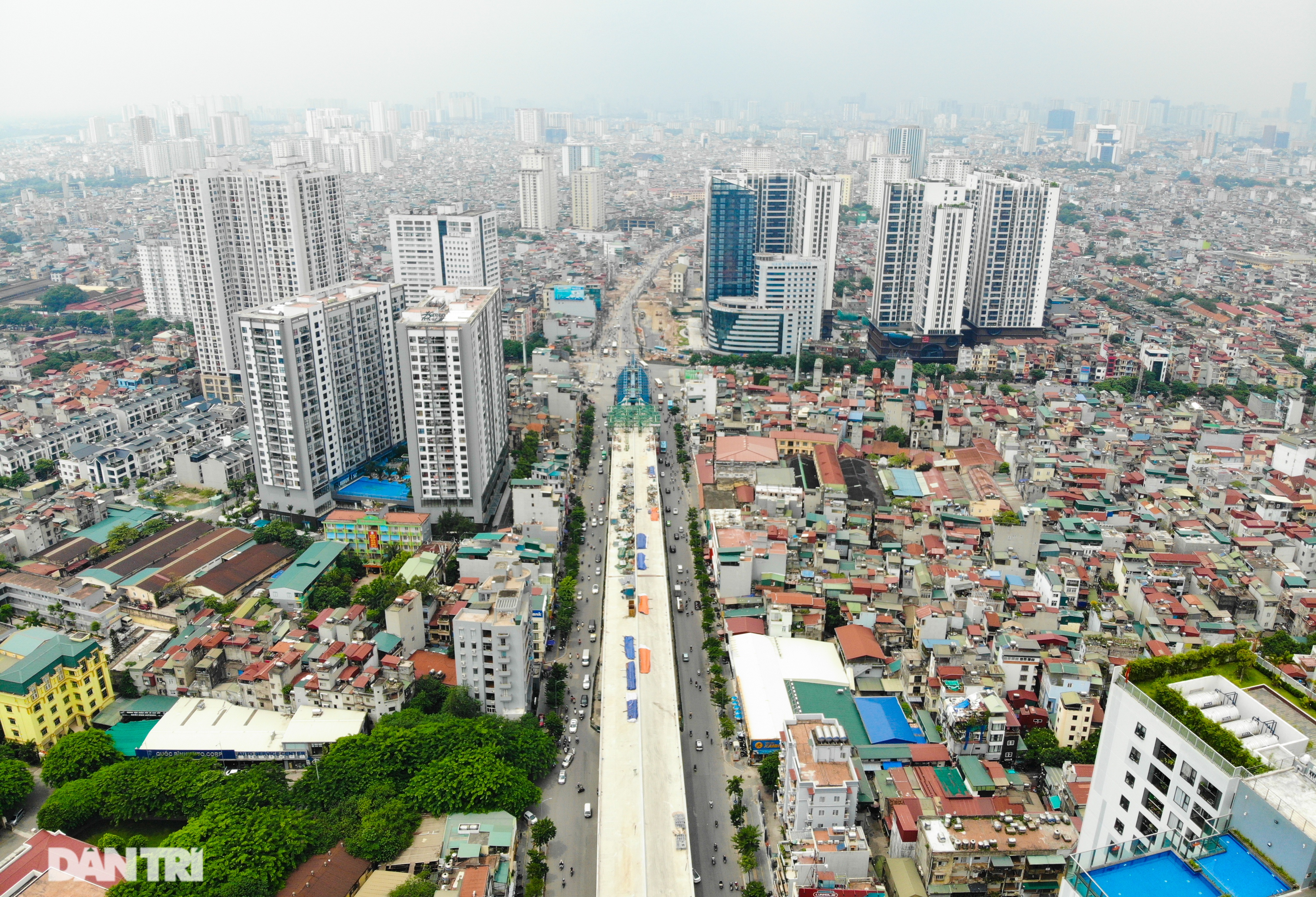 Hà Nội: Toàn cảnh công trường đường vành đai 2 đoạn Minh Khai – Đại La - 1