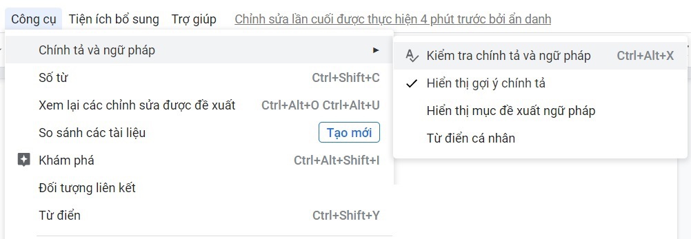 Thủ thuật kiểm tra lỗi chính tả khi soạn thảo văn bản tiếng Việt - 4