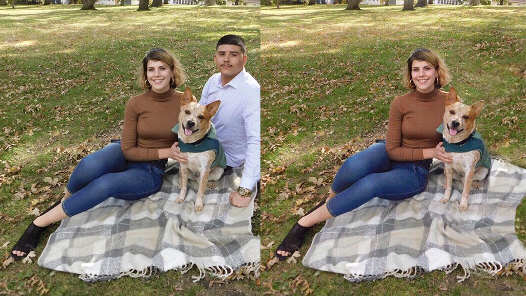 Dịch vụ lạ thu hút khách: Xóa người yêu cũ trong ảnh với 10 USD - 1