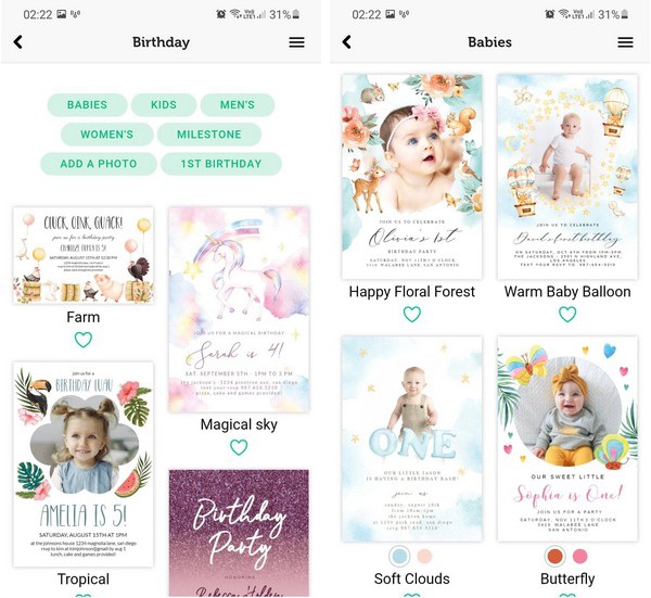 Ứng dụng giúp tự tạo tấm thiệp mời, thiệp mừng đẹp mắt và đầy nghệ thuật - 2