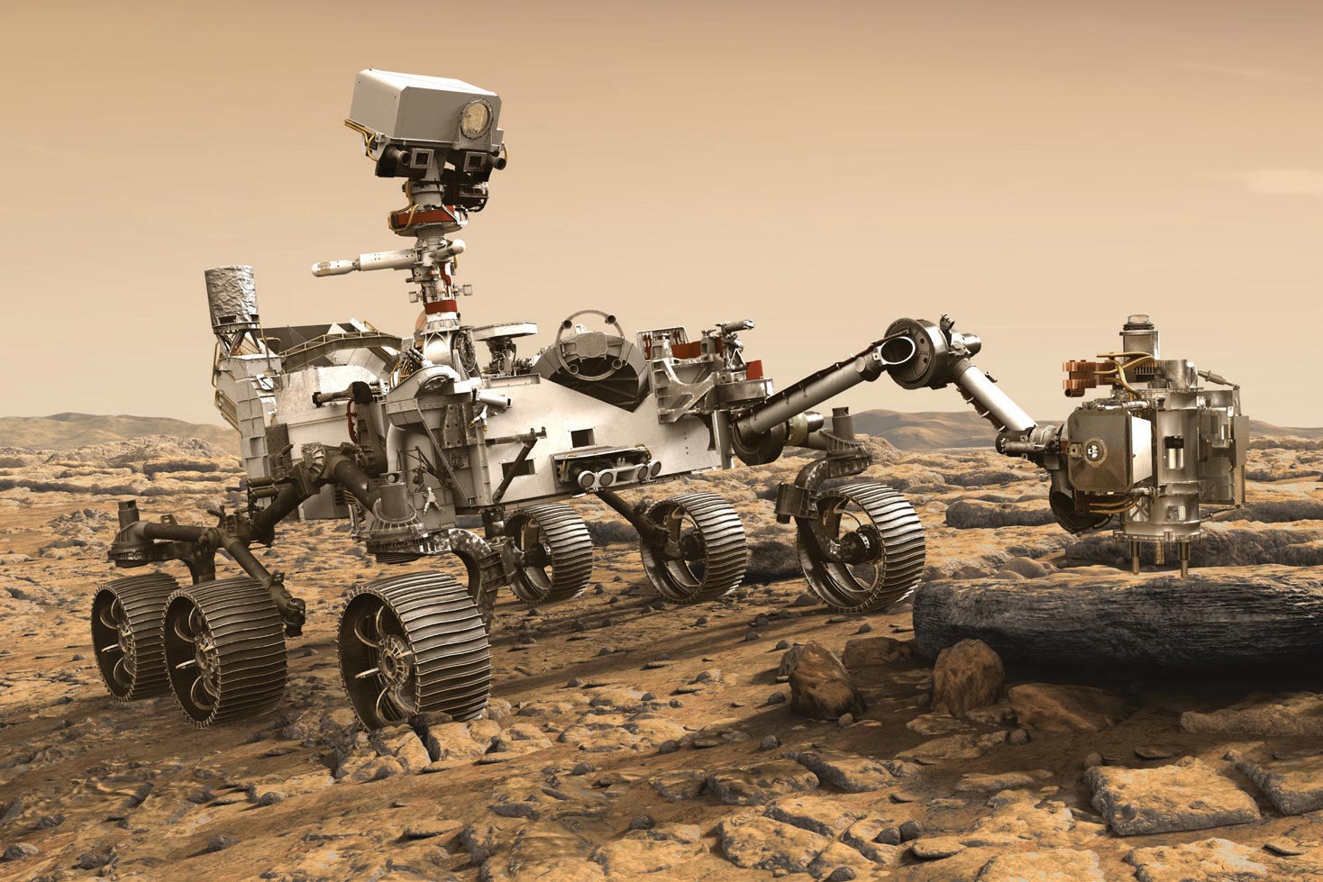 Bất ngờ với cấu hình lỗi thời trên robot khám phá sao Hỏa của NASA - 1