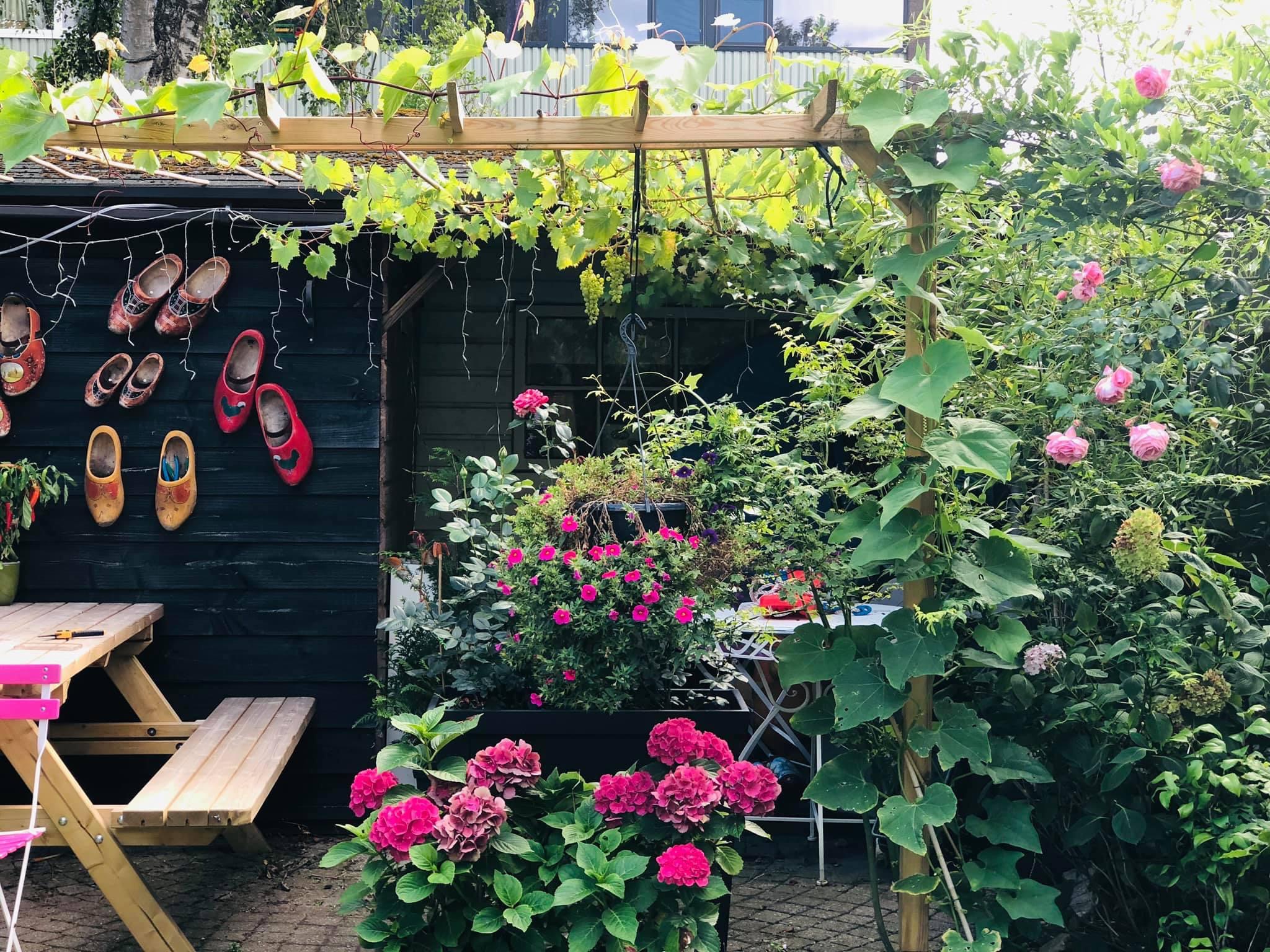 Sửng sốt khu vườn 100m2 tràn ngập hoa trái của mẹ Việt ở Hà Lan - 15