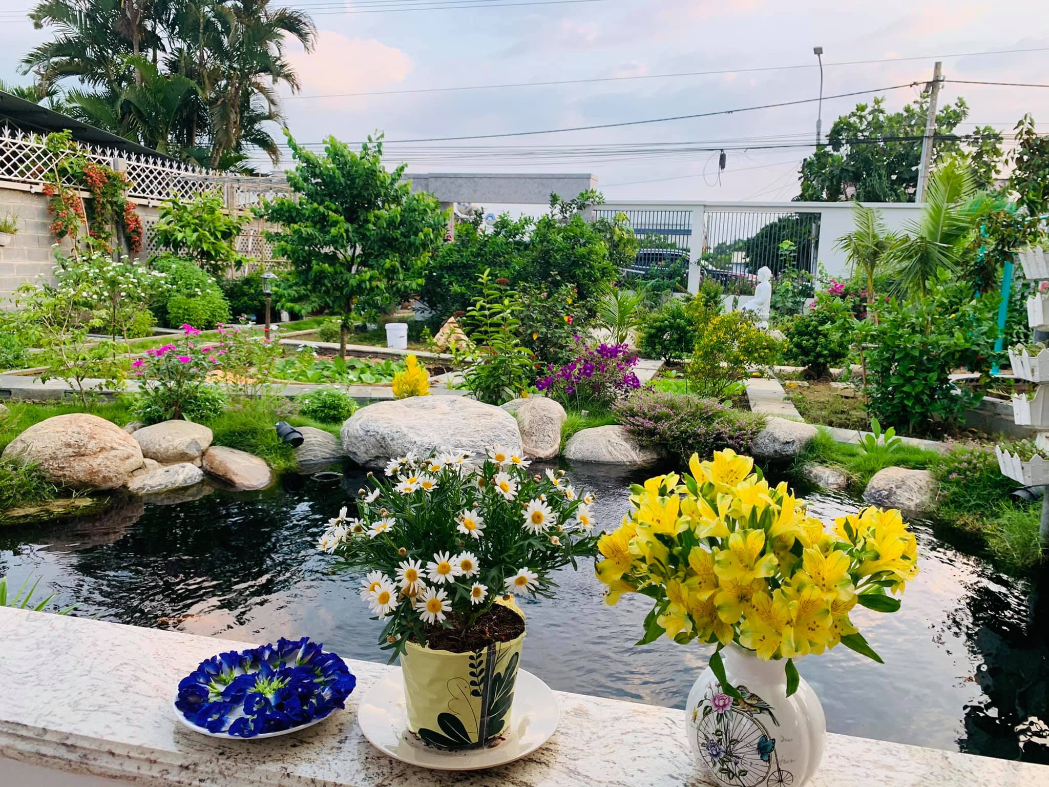 Khu vườn 720m2 đẹp như resort thu nhỏ người chồng tặng vợ ở Đồng Nai - 3