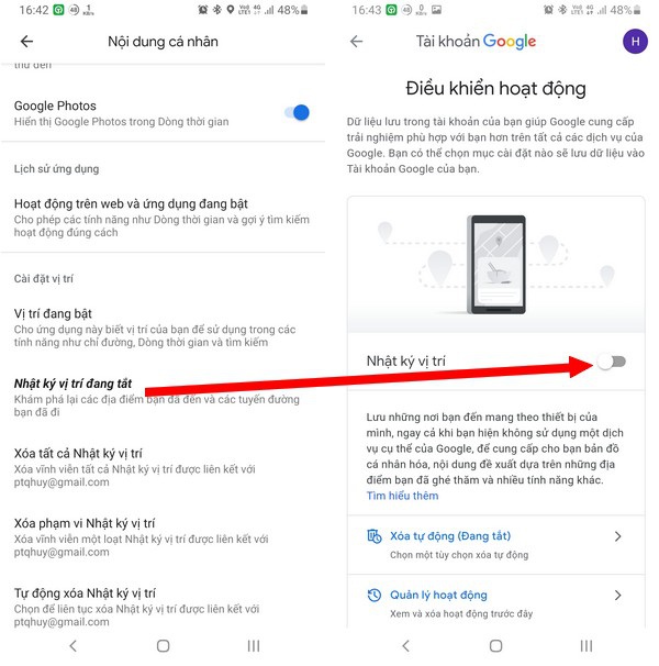 Hướng dẫn cách lưu lịch sử di chuyển để sử dụng khi cần khai báo y tế - 4