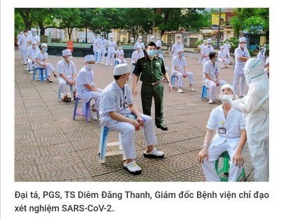 Giám đốc BV Quân y 110 nói gì về ảnh ghép kiểm tra xét nghiệm Covid-19? - 1