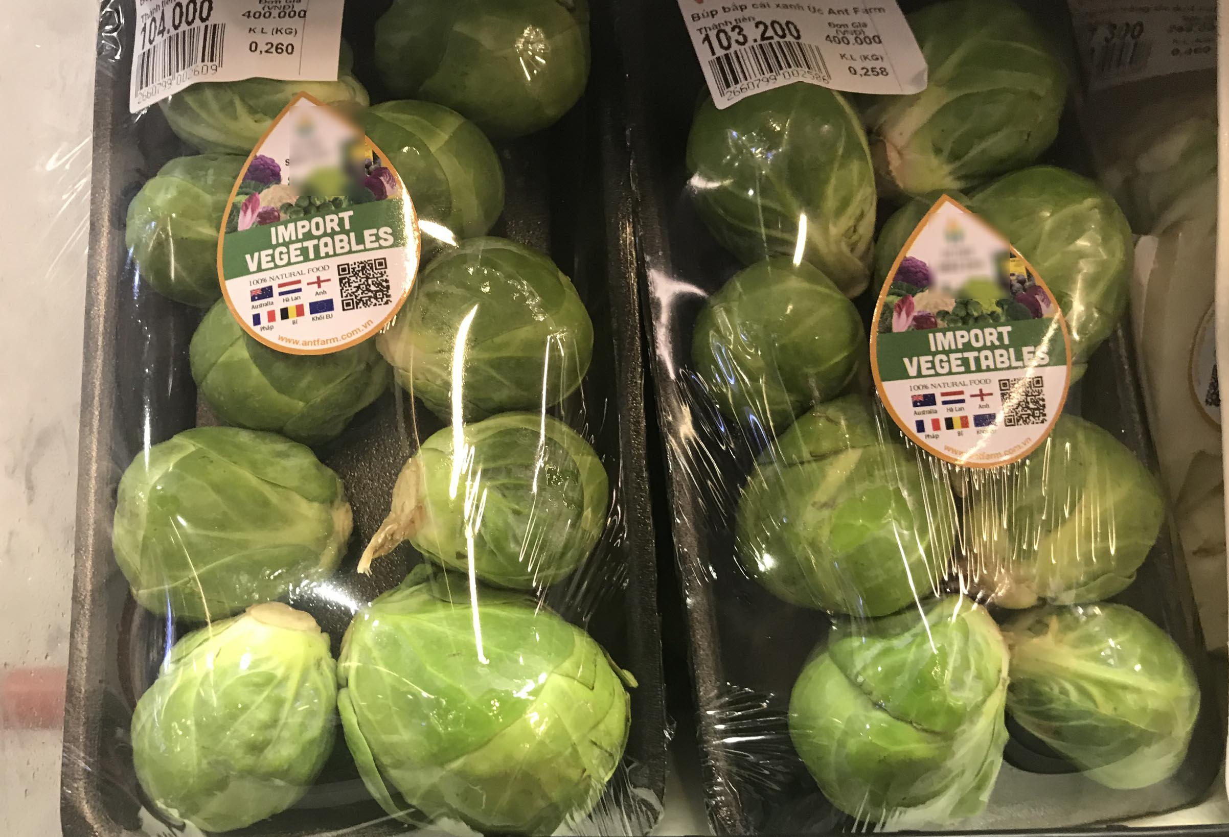 Bay từ Australia về Việt Nam, bắp cải tí hon được hét giá 400.000 đồng/kg - 1 Bay từ Australia về Việt Nam, bắp cải tí hon được hét giá 400.000 đồng/kg - 1