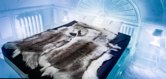 Kinh ngạc với khách sạn làm từ băng tuyết, lạnh giá bốn mùa - 4