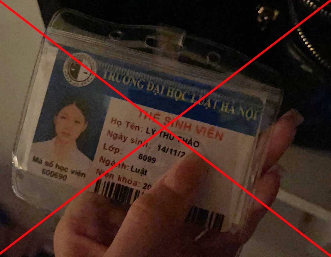 Lật mặt cô gái mạo danh Hoa khôi Đại học Luật Hà Nội - 3