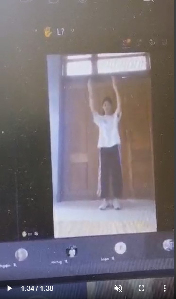 Sinh viên đứng hình vì mạng rớt trong học và thi thể dục online - 3