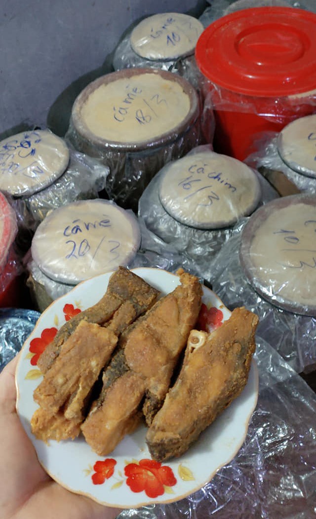 Kỳ công món đặc sản cá muối chua bằng thính gạo ở Vĩnh Phúc - 9