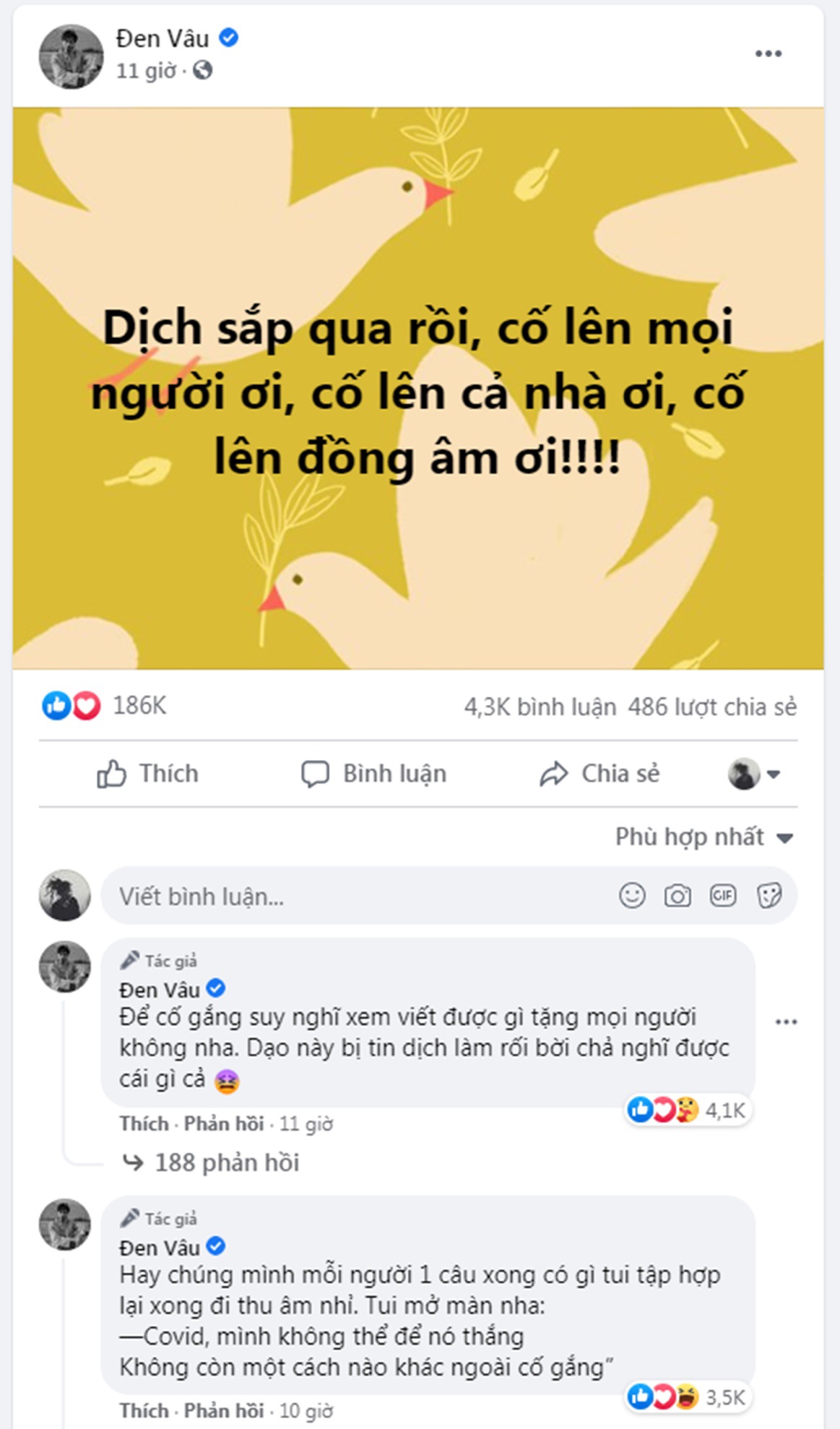 Đen Vâu giải thích tên fanclub, người hâm mộ đồng loạt khen chí lý - 2