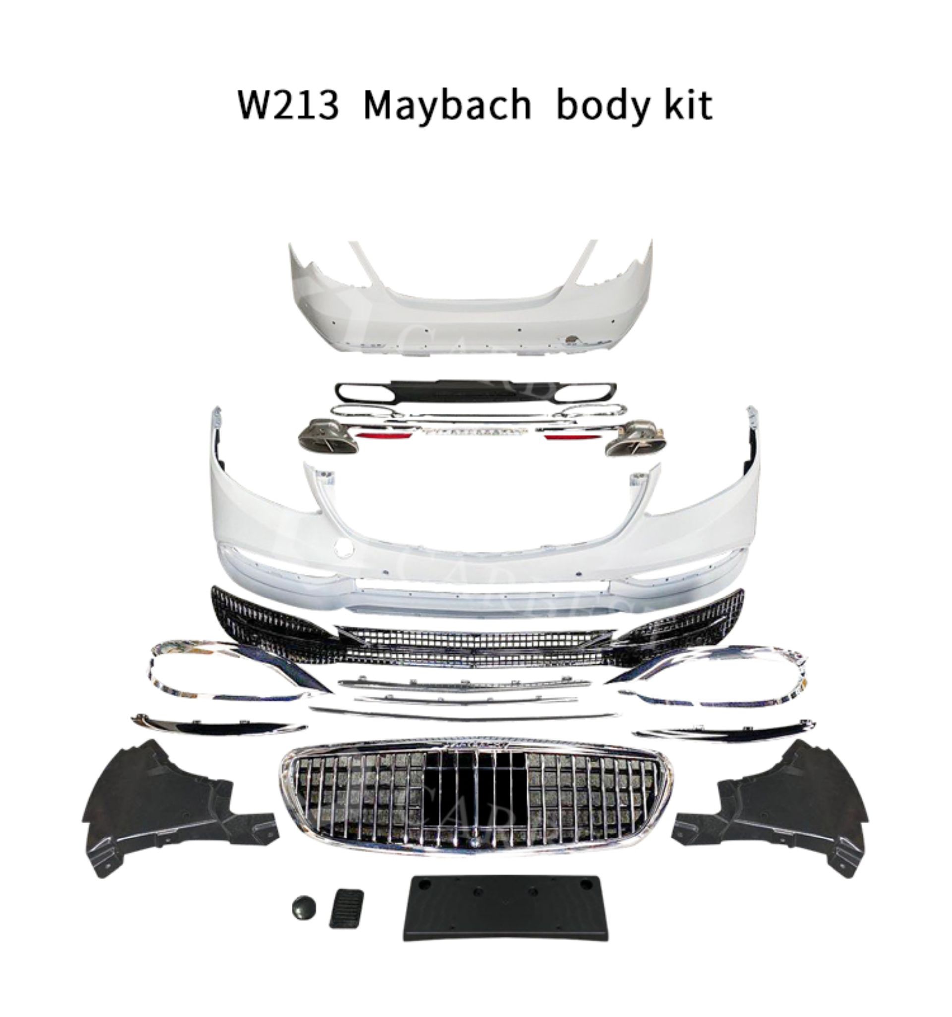 Hô biến E-Class thành Maybach S-Class bằng bộ bodykit giá chỉ 1.500 USD - 2