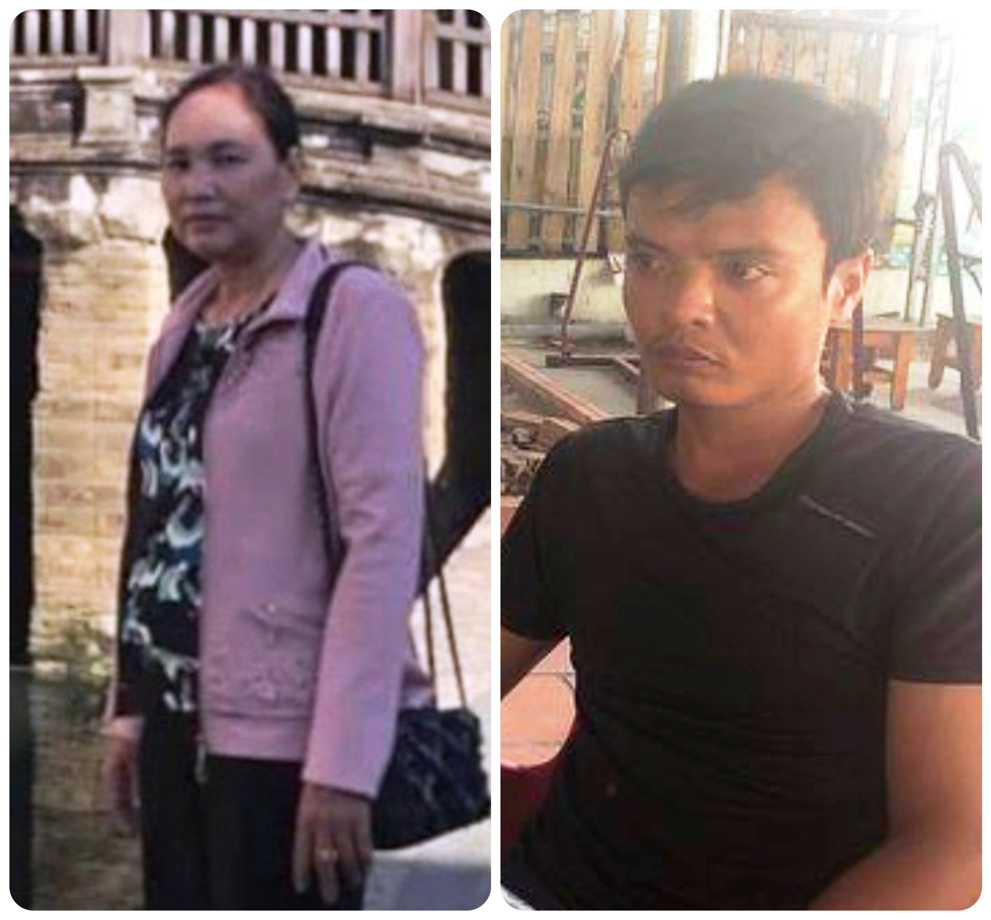 Bị can Trần Thị Dũng và Lên Văn Lên_ An Giang_ CTV.jpg