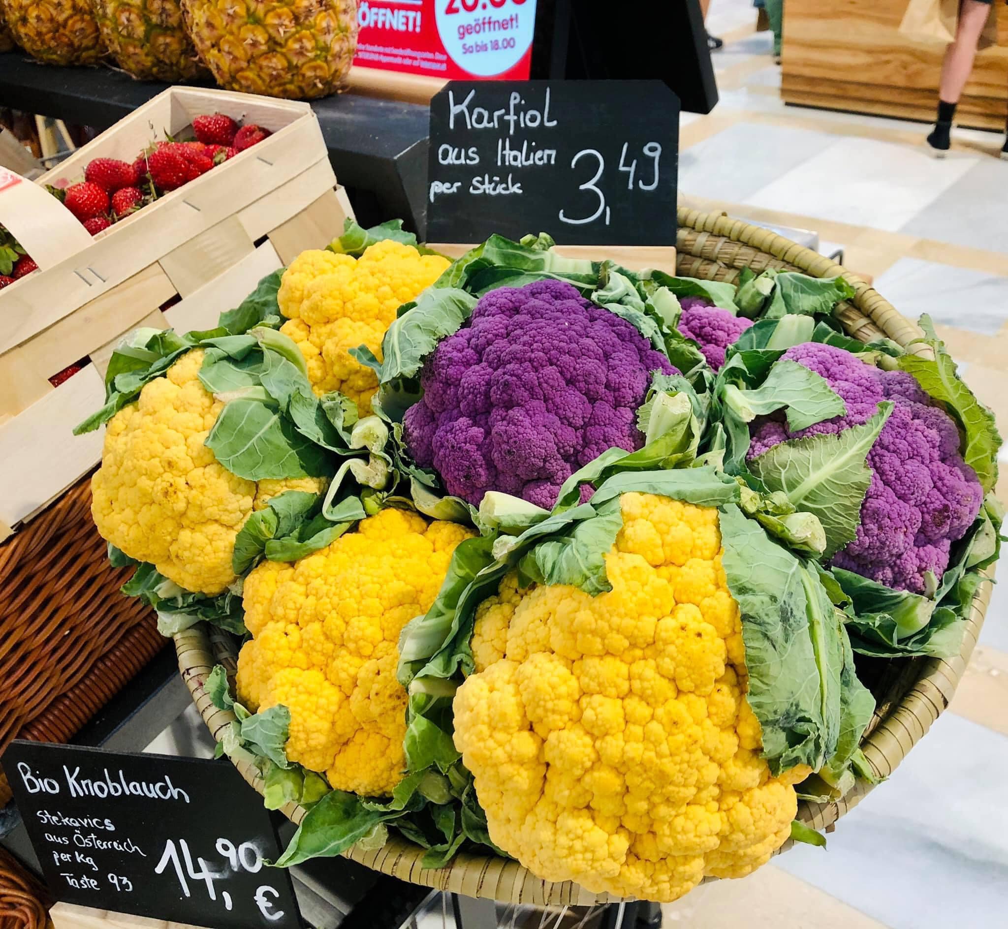 Súp lơ ngoại cầu vồng lạ mắt gần 1 triệu đồng/ kg vẫn hút người mua - 1