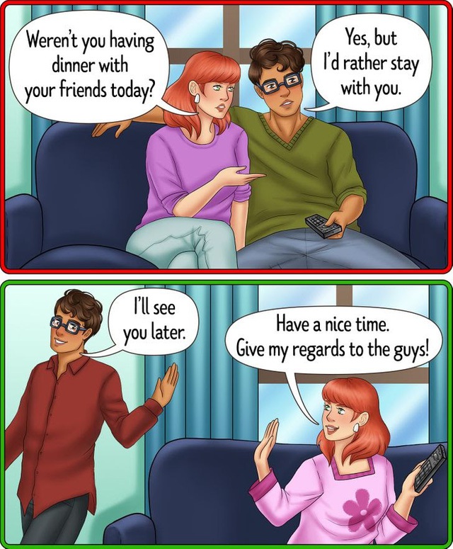 8 mẹo giúp tình cảm vợ chồng luôn ngọt ngào như ngày mới yêu - 1