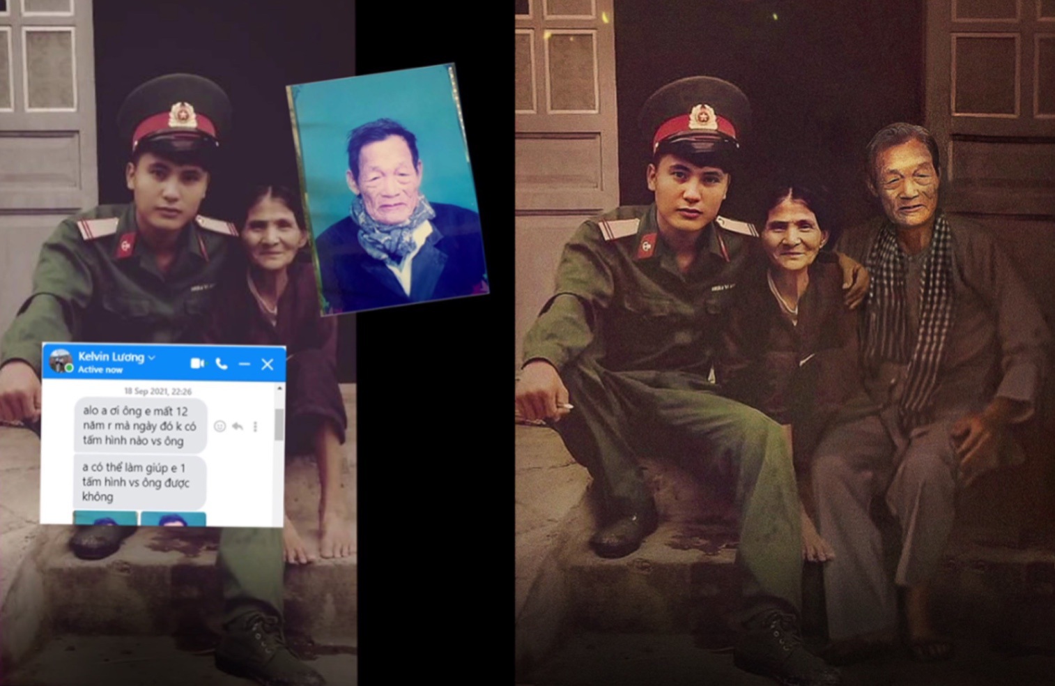 Bức ảnh 49 ngày ông ngoại mất và điều ước của cô cháu gái gây xúc động mạnh - 3