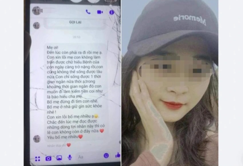 The mysteriously missing female student and the tearful reading message line - 1