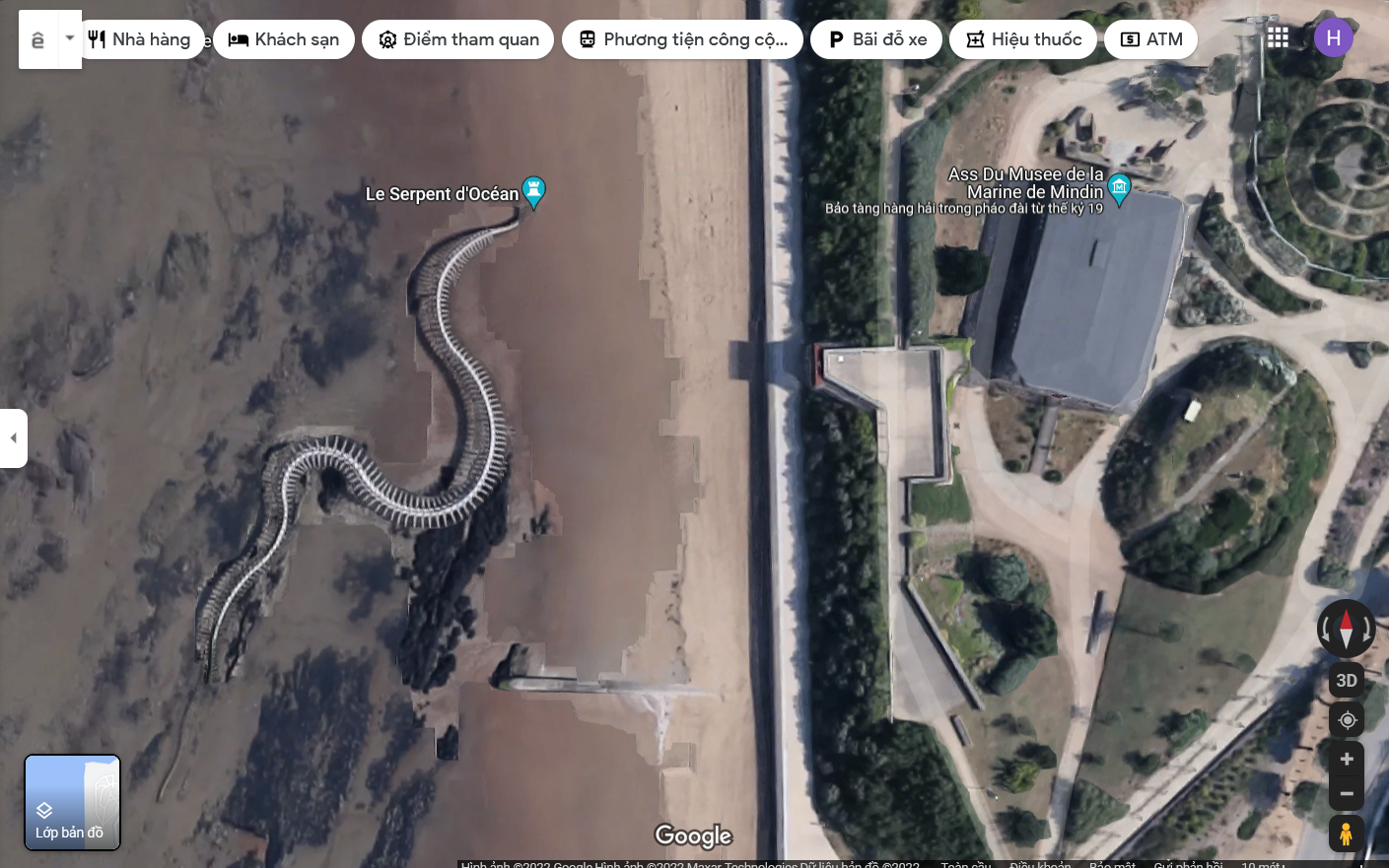 Hình ảnh bộ xương khổng lồ nằm gần bãi biển (Ảnh chụp từ màn hình).