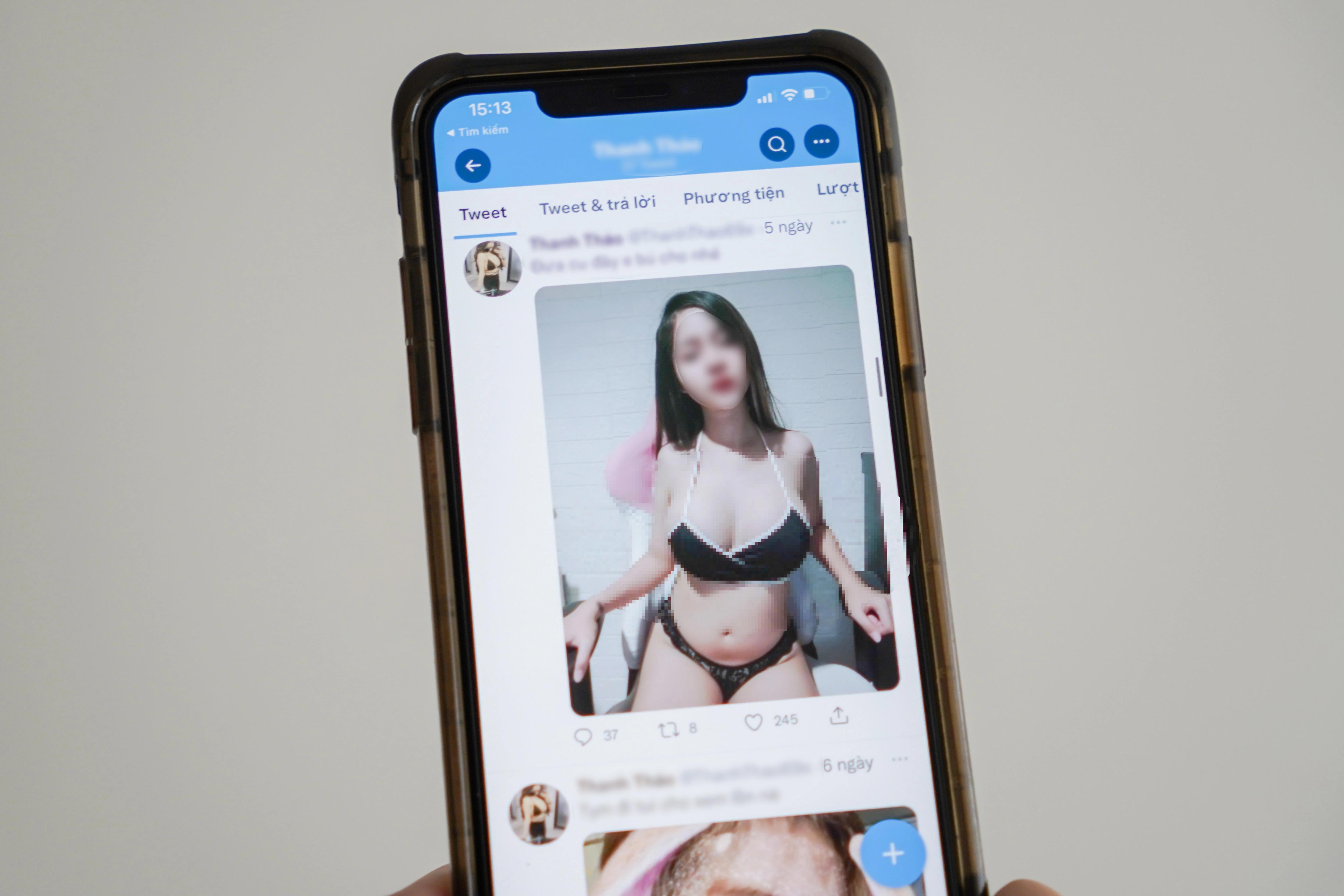 Chợ mại dâm trên Twitter biến tướng đủ hình thức - 1