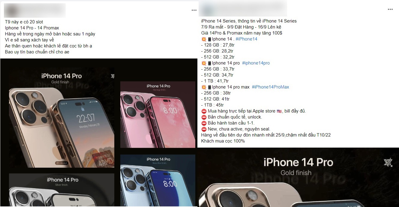 Nhận đặt cọc sớm iPhone 14 tràn lan tại Việt Nam - 1