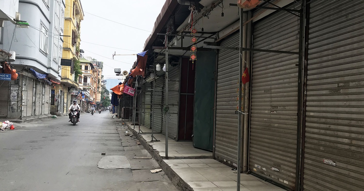 Các khu chợ sinh viên ở Hà Nội đồng loạt đóng cửa phòng dịch Covid-19