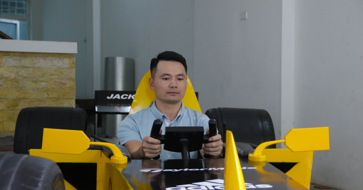 Thanh niên Hà Nội tự làm xe đua giá 50 triệu trong 2 tuần cách ly