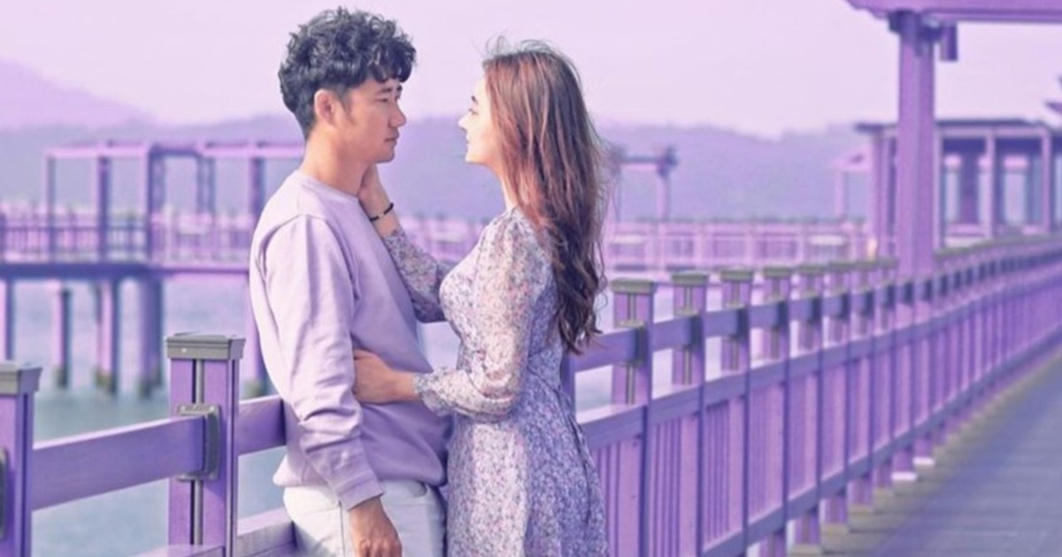 Khám phá hòn đảo 'tím lịm tim'