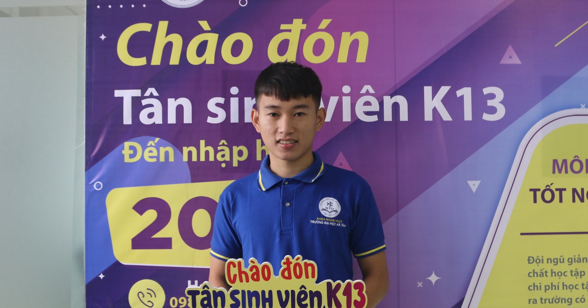 Nam sinh Hà Tĩnh vượt khó, đậu thủ khoa sau 2 lần trượt đại học