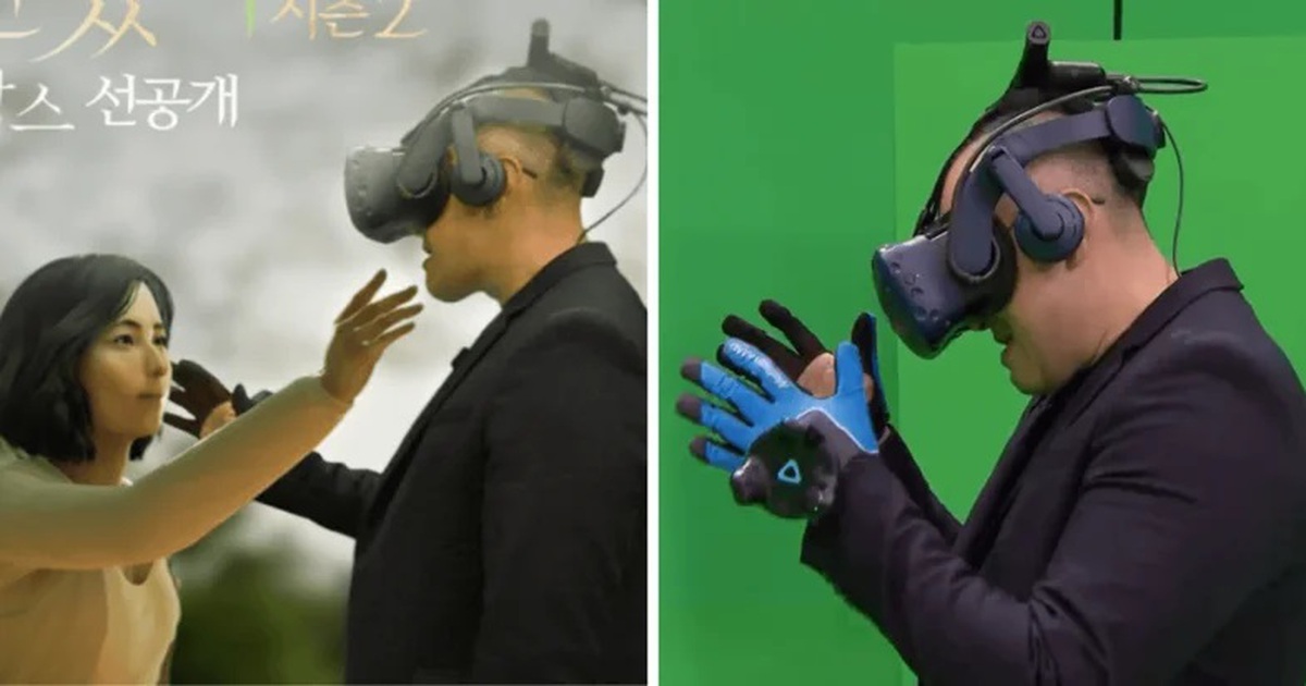 Rơi nước mắt khoảnh khắc chồng gặp lại vợ đã mất nhờ công nghệ thực tế ảo