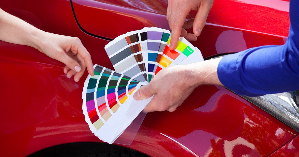 Thủ tục đổi màu sơn ô tô không quá phức tạp, đừng để bị phạt