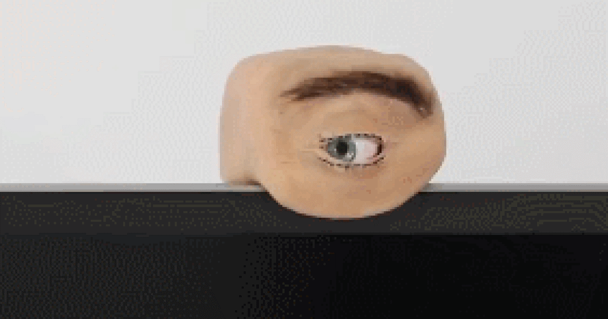 Chiếc webcam kì dị có thiết kế giống mắt người, biết chớp mắt, liếc nhìn