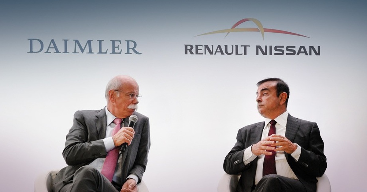 Nissan và Renault cùng 'dứt áo' khỏi Daimler- tập đoàn mẹ của Mercedes-Benz