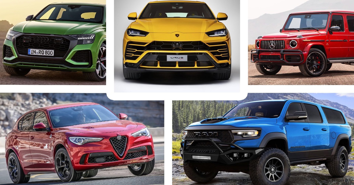 Những mẫu SUV máy xăng chạy nhanh nhất hiện nay