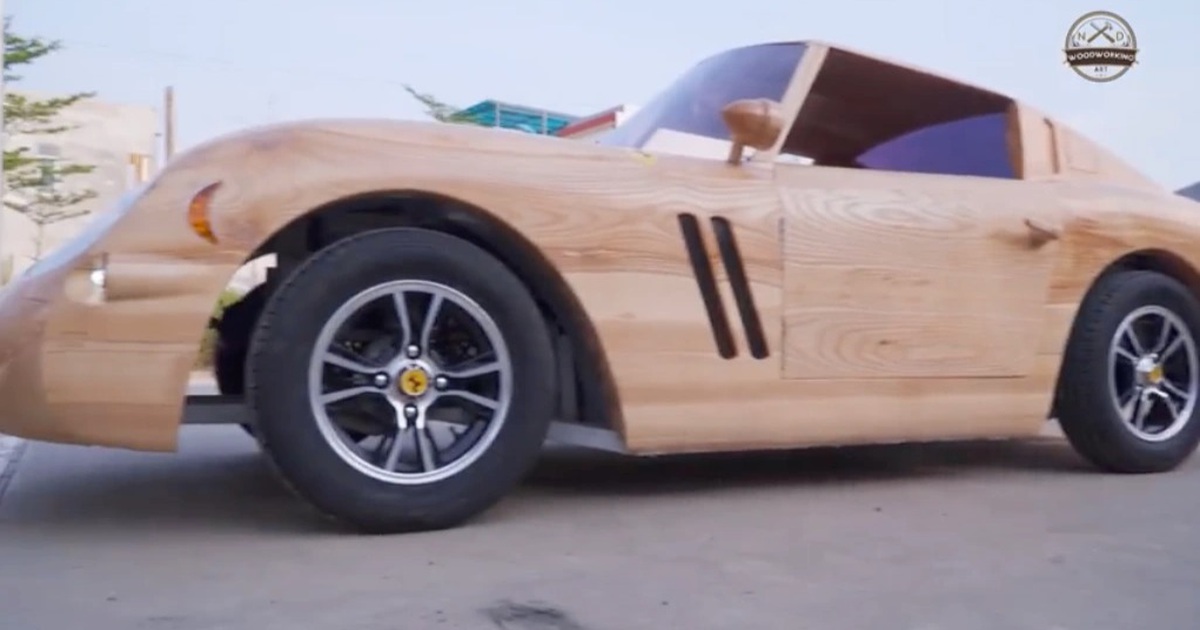 Tầm cao mới của siêu xe bằng gỗ 