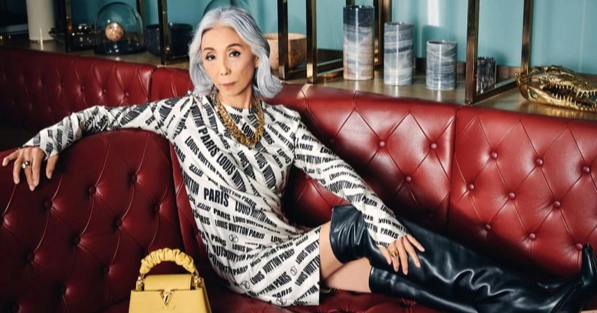 Người mẫu 65 tuổi ‘chất lừ’ đang dẫn đầu làng mốt Singapore