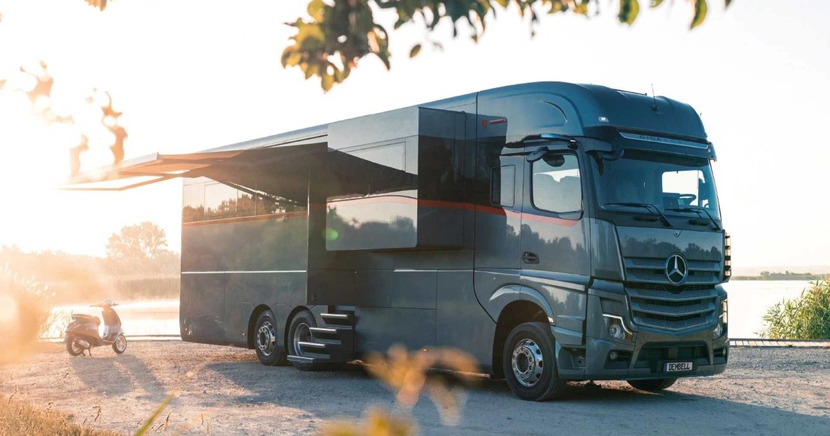 Chiêm ngưỡng Dembell Motorhome: Biệt thự di động trị giá 2 triệu Euro