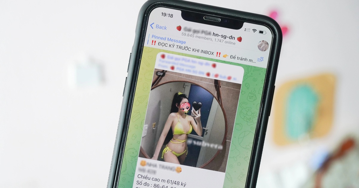 Telegram trở thành ổ chứa mại dâm tại Việt Nam