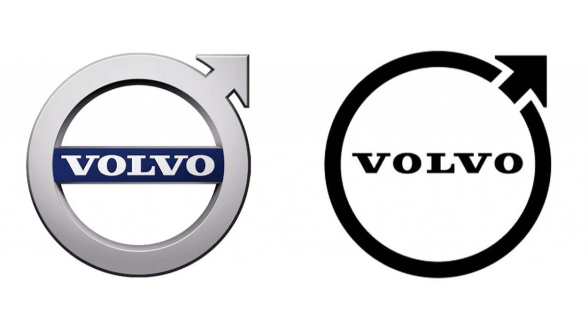 Volvo âm thầm thay đổi logo