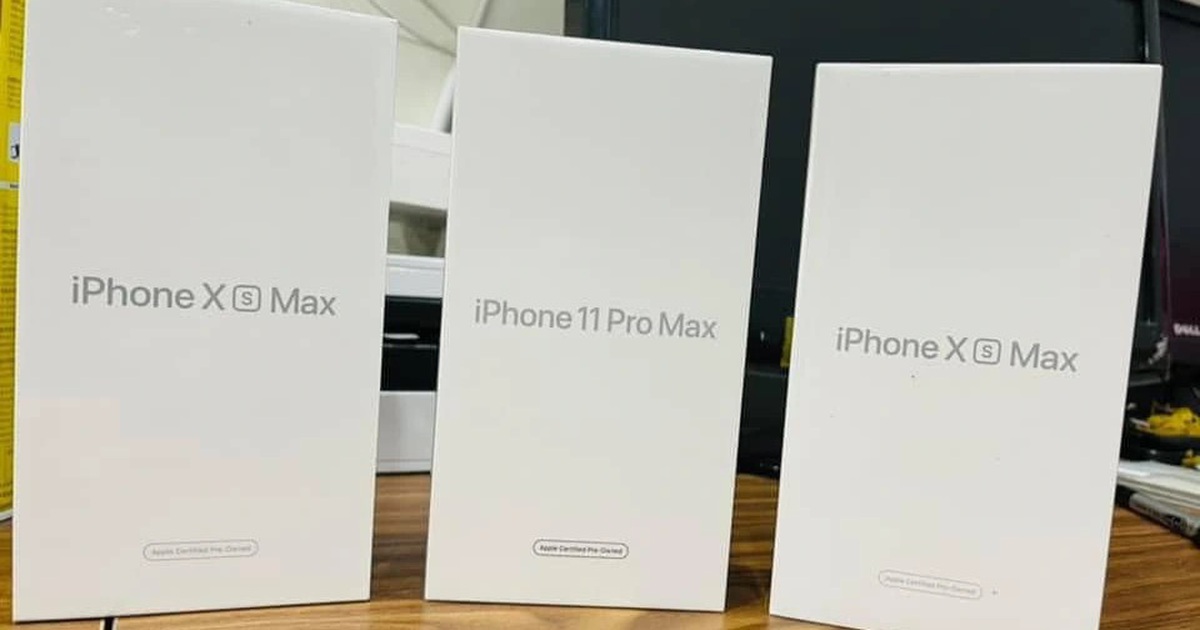 iPhone XS Max, 11 Pro Max hàng tân trang