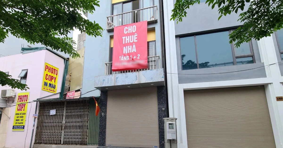 Mặt bằng cho thuê vẫn ế… vì bị hét giá cao?