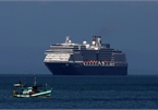 Coronavirus: 'Pariah' cruise ship rejected by five ports docks at last